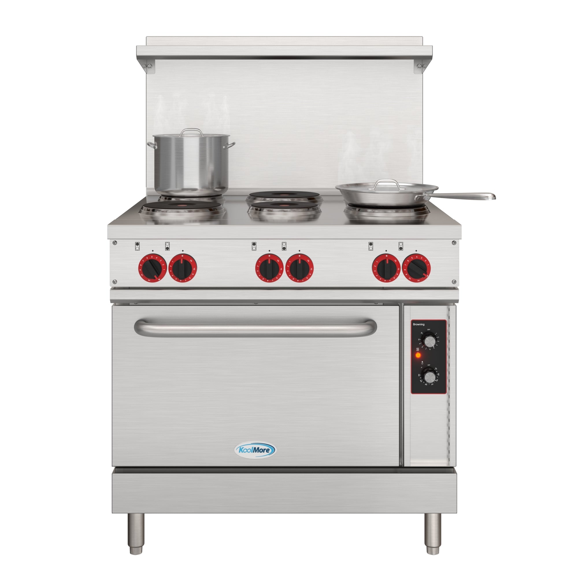 36 Commercial Electric Range with Burners and Standard