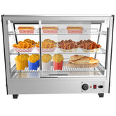 34 in. Glass Countertop Display Warmer, 5.6 cu. ft. HDC-5C