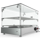 22 in. Glass Countertop Display Warmer, 1.7 cu. ft. HDC-1.7C.