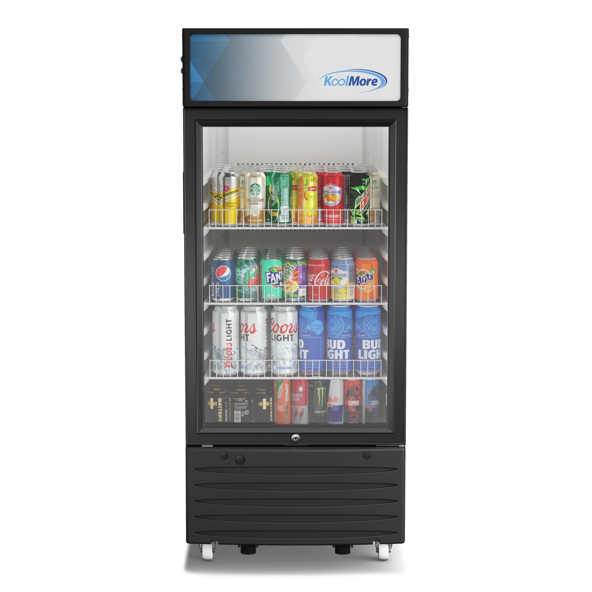 One Glass Door Commercial Display Merchandiser Refrigerator (KM-MDR-1D-6C)