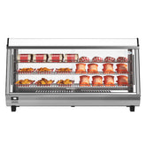 48 in. Glass Countertop Display Warmer, 6.5 cu. ft. in Stainless Steel (HDC-6C-SS)