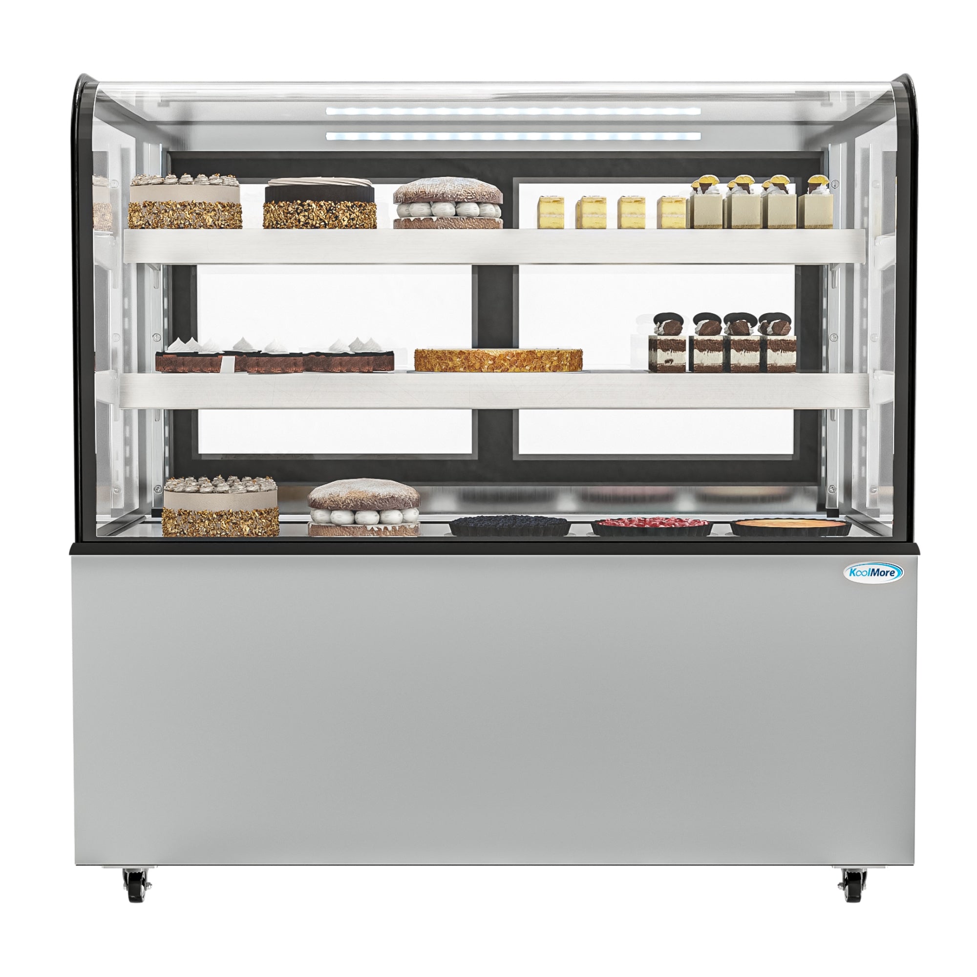 glass bakery display case
