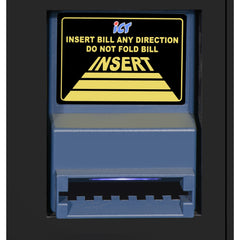 50 in. 60-Slot Snack Vending Machine with 22-inch Touch Screen, Bill and Coin Acceptor in Black, Non-Refrigerated (KM-VMNT-50-BC)