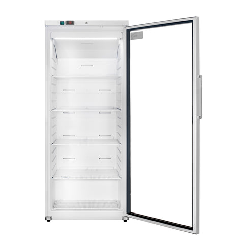 30 in. 21 cu. ft. Commercial Auto Defrost Glass Door Reach-In Freezer in White (KM-RIF-1GD21C-A)