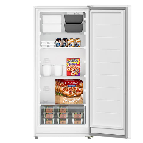 7 cu. ft. Convertible Garage Ready Upright Freezer/Refrigerator in White (KM-RUF-7S)