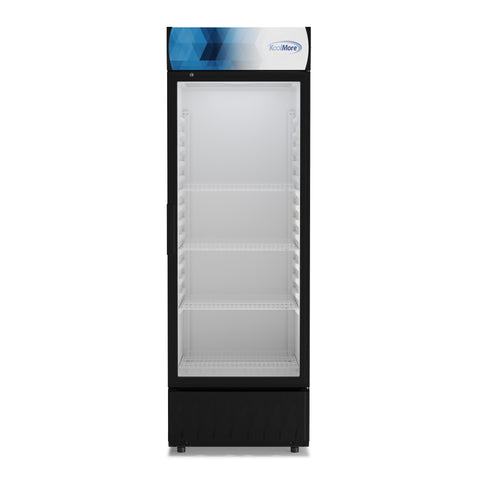 24 in. One-Door Merchandiser Refrigerator - 12 Cu Ft. MDR-1GD-12C.