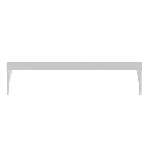 12" x 48" 18-Gauge Stainless-Steel Heavy Duty Wall Shelf