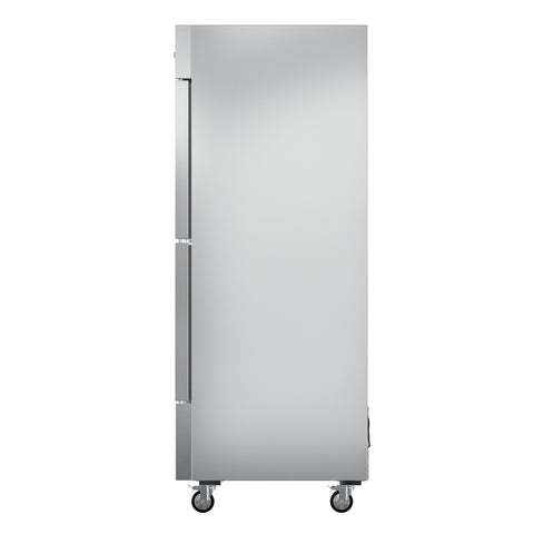 54 in. Commercial Stainless Steel Solid Half Door Reach-In Refrigerator 47 cu. ft.