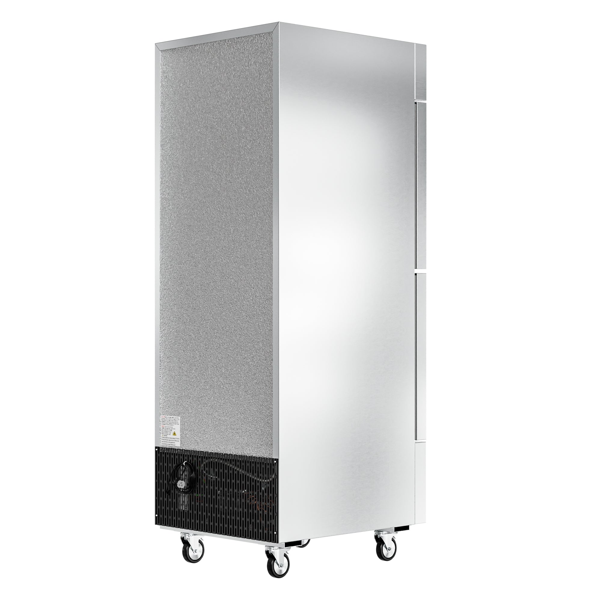 29 in. Commercial Stainless Steel Solid Half Door Reach-In