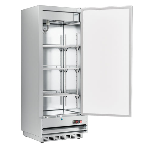 25 in. Commercial Stainless Steel 1-Door Reach-In Refrigerator, 12 cu. ft.