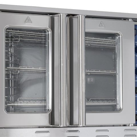 38 in. Full Size Single Deck Commercial LP Convection Oven 54,000 BTU