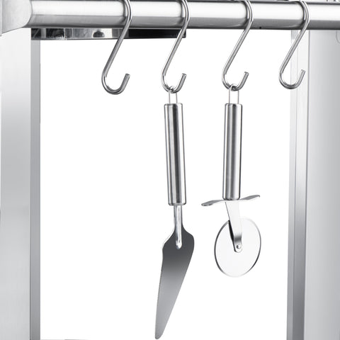 32 in. Outdoor Propane and Wood Fired Pizza Oven in Stainless-Steel (KM-OKS-DFPO)