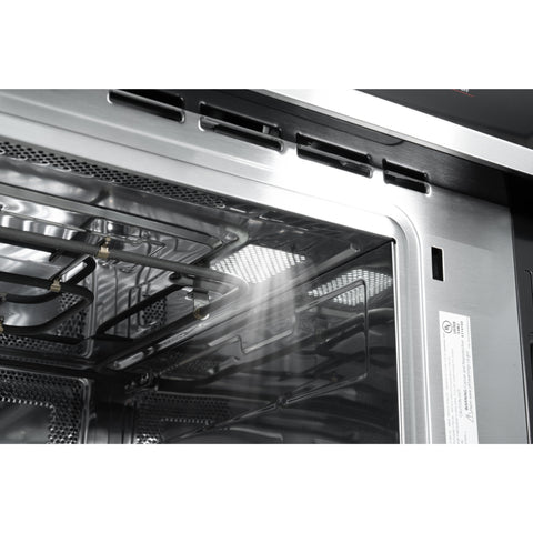 30 in. Built-In Microwave with Convection Oven and Air Fryer, 1.6 cu. ft. Capacity in Stainless-Steel (KM-CWO30-SS)