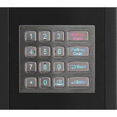 Refrigerated Snack and Drink Vending Machine with 60 Slots, Credit Card Reader and Coin/Bill Acceptor in Black (KM-VMR-40-BCR)