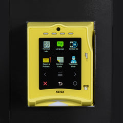 Refrigerated Snack and Drink Vending Machine with 36 Slots Featuring a Credit Card Reader and Coin/Bill Acceptor in Black (KM-VMR-30-BCR)