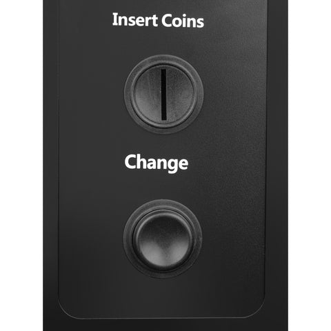 Refrigerated Snack and Drink Vending Machine with 36 Slots Featuring a Credit Card Reader and Coin/Bill Acceptor in Black (KM-VMR-30-BCR)