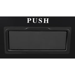 Refrigerated Snack and Drink Vending Machine with 36 Slots Featuring a Credit Card Reader and Coin/Bill Acceptor in Black (KM-VMR-30-BCR)