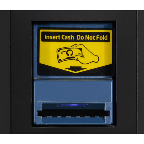 Refrigerated Snack and Drink Vending Machine with 60 Slots, Bill Acceptor and Credit Card Reader in Black (KM-VMR-40-BR)