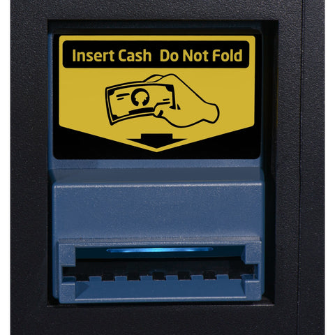 Refrigerated Snack and Drink Vending Machine with 60 Slots and 22 Inch Touch Screen in Black