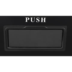 Refrigerated Snack and Drink Vending Machine with 36 Slots in Black