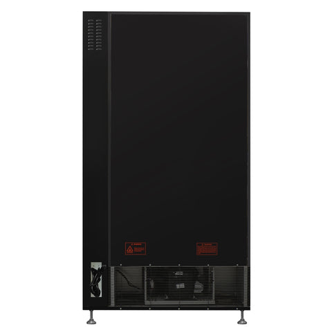 Refrigerated Snack and Drink Vending Machine with 60 Slots in Black