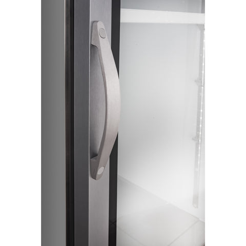27 in. Commercial One Glass Door Convertible Reach-In Refrigerator/Freezer with 23 Cu. Ft. Capacity in Stainless Steel, ETL Listed