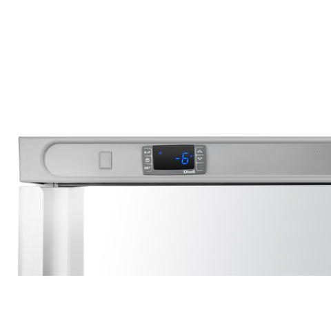 28 in. Commercial One Door Convertible Reach-In Refrigerator/Freezer with 25 Cu. Ft. Capacity in White, ETL Listed