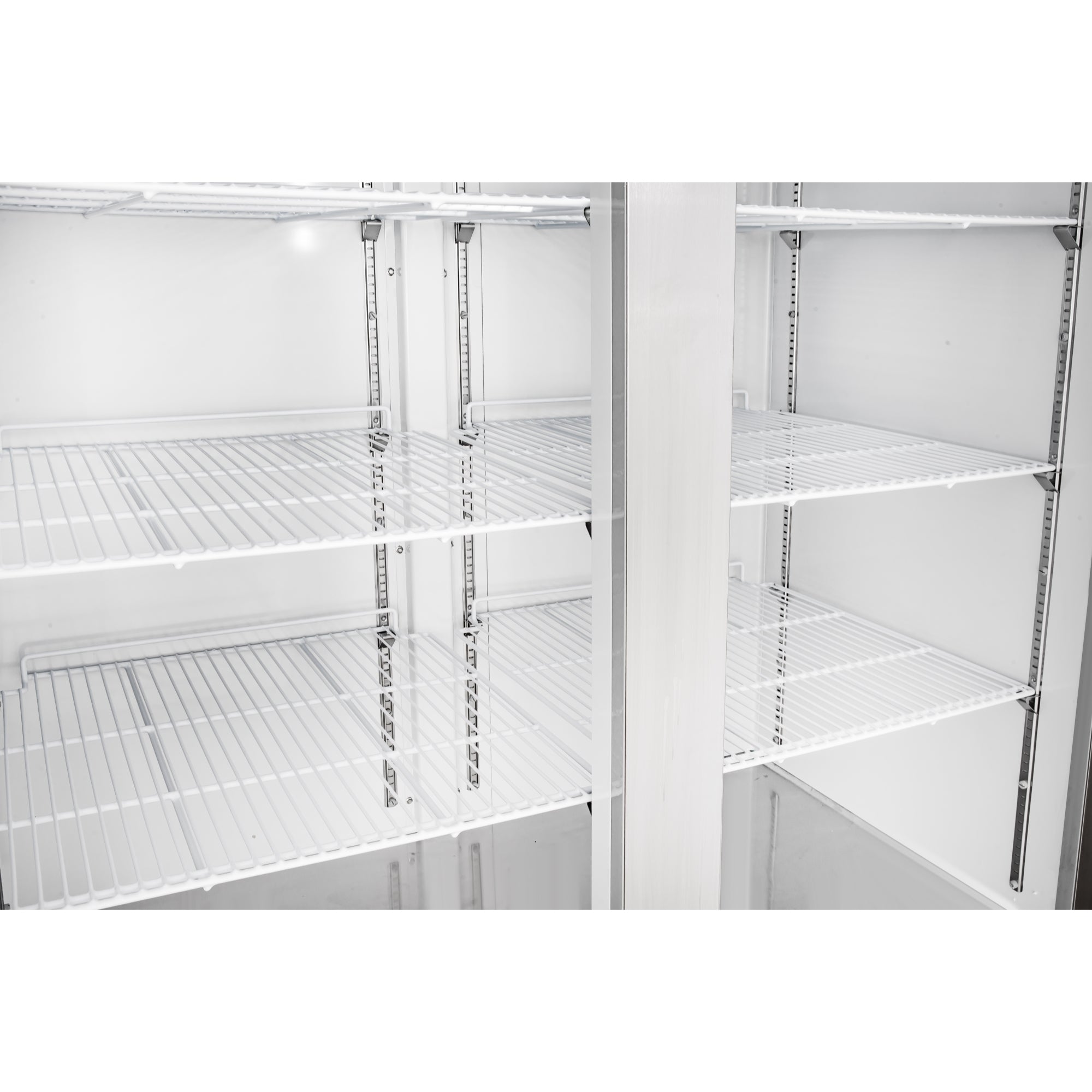 54 in. Commercial Two-Door Convertible Reach-In Refrigerator