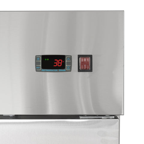 29 in. One Door Commercial Reach-in Refrigerator, 23 cu. ft. in Stainless-Steel