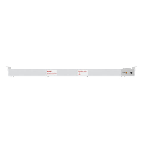 48 in. High Wattage Commercial Food Strip Warmer with Toggle Controls and Cord - 120V, 1200W, UL Listed in Stainless-Steel (KM-WSTRIP-48)
