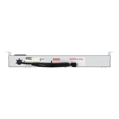 24 in. High Wattage Commercial Food Strip Warmer with Toggle Controls and Cord - 120V, 500W, UL Listed in Stainless-Steel (KM-WSTRIP-24)
