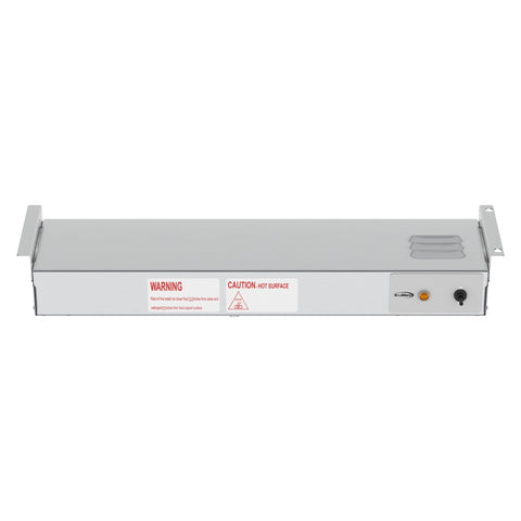 24 in. High Wattage Commercial Food Strip Warmer with Toggle Controls and Cord - 120V, 500W, UL Listed in Stainless-Steel (KM-WSTRIP-24)