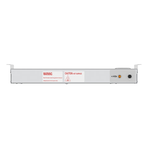 24 in. High Wattage Commercial Food Strip Warmer with Toggle Controls and Cord - 120V, 500W, UL Listed in Stainless-Steel (KM-WSTRIP-24)