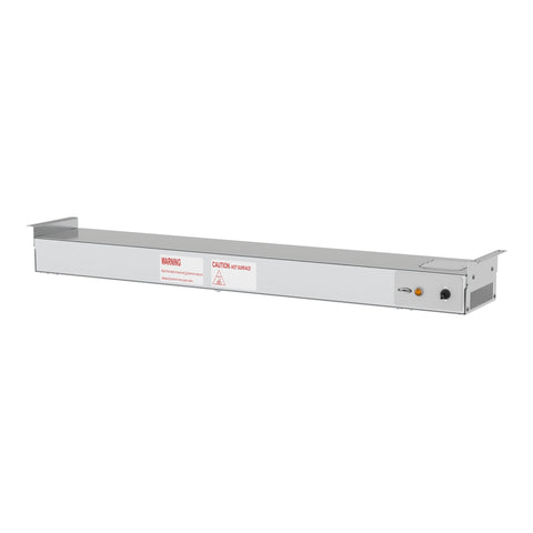 36 in. High Wattage Commercial Food Strip Warmer with Toggle Controls and Cord - 120V, 850W, UL Listed in Stainless-Steel (KM-WSTRIP-36)