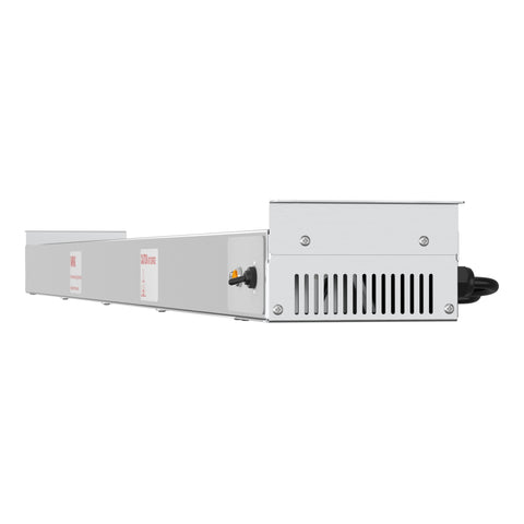 60 in. High Wattage Commercial Food Strip Warmer with Toggle Controls and Cord - 120V, 1550W, UL Listed in Stainless-Steel (KM-WSTRIP-60)