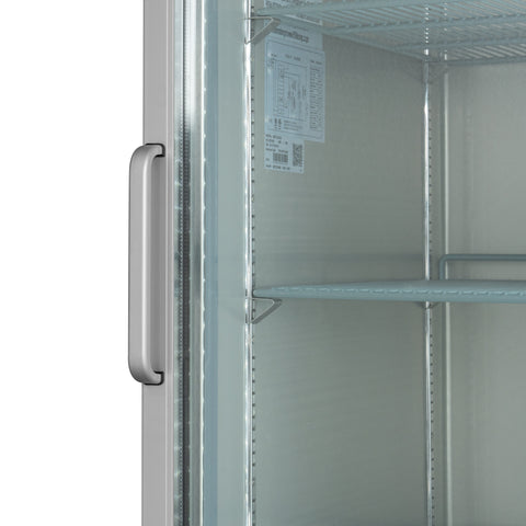 29 in. One Glass Door Reach-In Refrigerator, 21 Cu. Ft. in Stainless-Steel (RIR-1D-GD)