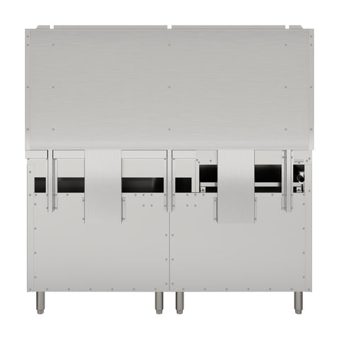 60 in. Commercial Natural Gas Range – 4 Burners, 36 in. Griddle, 2 Standard Ovens in Stainless-Steel (KM-CRG364-NG)