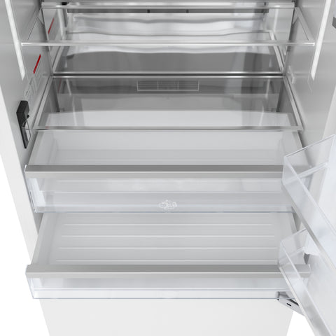 KoolMore Reserve 36 in. Panel Ready Refrigerator and Freezer with Ice maker and Water dispenser, Frost Free, 19.7 Cu. Ft. (KM-RER36-SWPR)