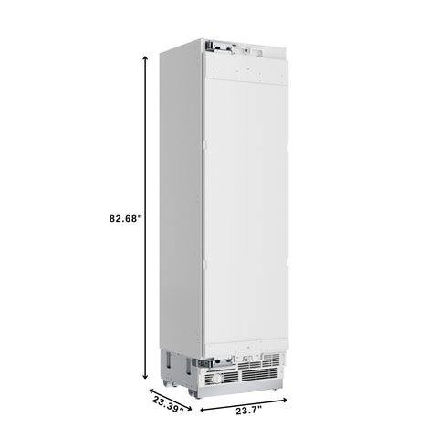 KoolMore Reserve 24 in. Panel Ready Freezer Column with 12.4 Cu. Ft. Capacity, Ice Maker, Frost Free, ETL Listed, Energy Star (KM-PRC-F24)