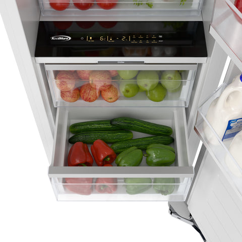 KoolMore Reserve 24 in. Panel Ready Refrigerator Column with 12.5 Cu. Ft. capacity, Water Dispenser, Frost Free, ETL Listed, Energy Star (KM-PRC-R24)