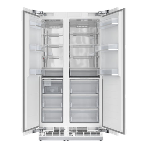 KoolMore Reserve Panel Ready Column 24 in. Refrigerator and 18 in. Freezer Combo, with Water and Ice Dispenser, ETL Listed, Energy Star (KM-PRC-R24F18)