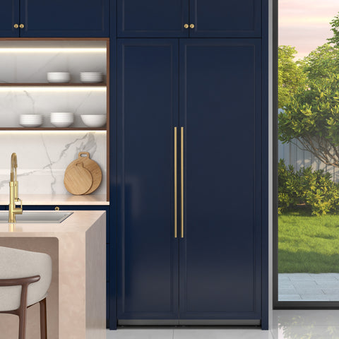 KoolMore Reserve Panel Ready Column 24 in. Refrigerator and 18 in. Freezer Combo, with Water and Ice Dispenser, ETL Listed, Energy Star (KM-PRC-R24F18)
