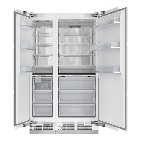 KoolMore Reserve Panel Ready Column 30 in. Refrigerator and 18 in. Freezer Combo with Ice and Water Dispenser, Frost Free, ETL Listed, Energy Star (KM-PRC-R30F18)