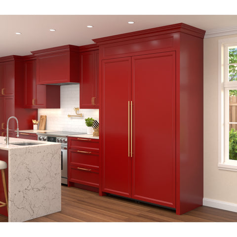 KoolMore Reserve Panel Ready Column 30 in. Refrigerator and 24 in. Freezer Combo with Water and Ice Dispenser, Frost Free, ETL Listed, Energy Star (KM-PRC-R30F24)