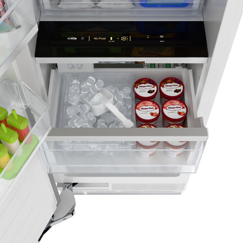KoolMore Reserve Panel Ready  Column 30 in. Refrigerator, 18 in. Wine Cooler and 24 in. Freezer Combo, Frost Free, Water and Ice Dispenser, ETL Listed, Energy Star (KM-PRC-R30F24W)