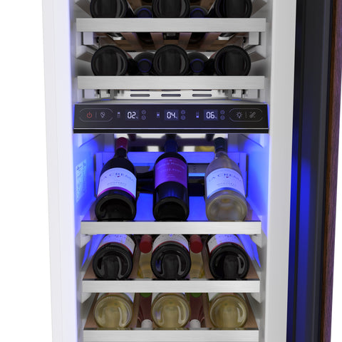 KoolMore Reserve Panel Ready  Column 30 in. Refrigerator, 18 in. Wine Cooler and 24 in. Freezer Combo, Frost Free, Water and Ice Dispenser, ETL Listed, Energy Star (KM-PRC-R30F24W)