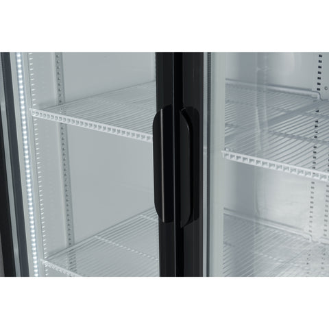 45 in. Two Glass Door Merchandiser Refrigerator - 35 Cu. Ft. (MDR-2GD-35C)