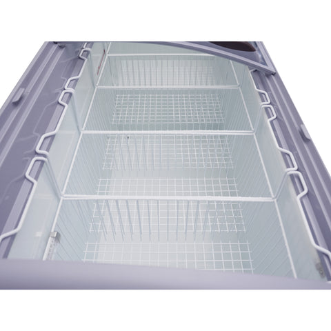 60 in. Display Ice Cream Freezer - 16 cu ft. MCF-16C.