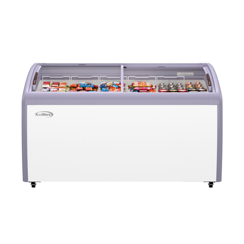 60 in. Display Ice Cream Freezer - 16 cu ft. MCF-16C.