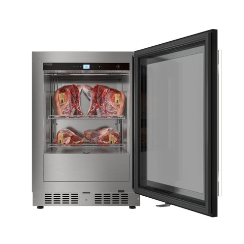 Reserve 24 in. Commercial and Residential Undercounter Dry Aging Refrigerator in Stainless Steel (KM-DAR-34SS)